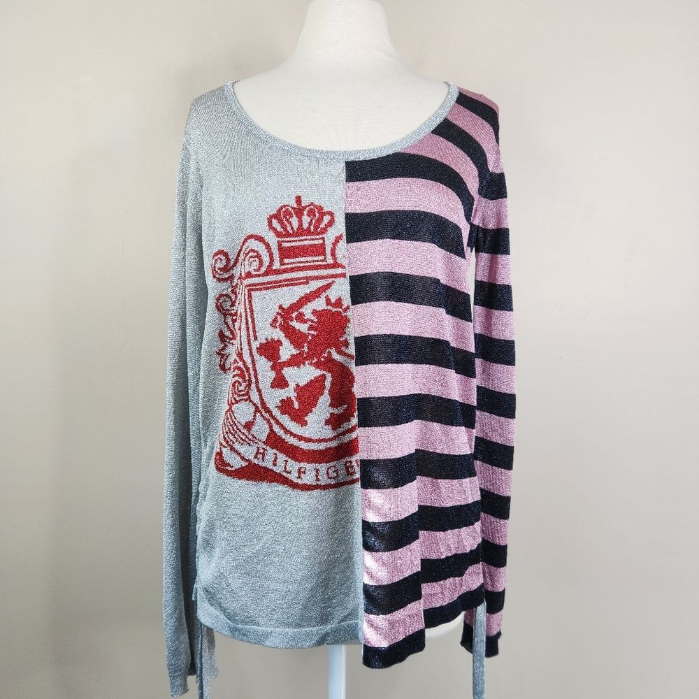 Hilfiger Collection Ls Colorblock Crest Shield Dr… - image 1